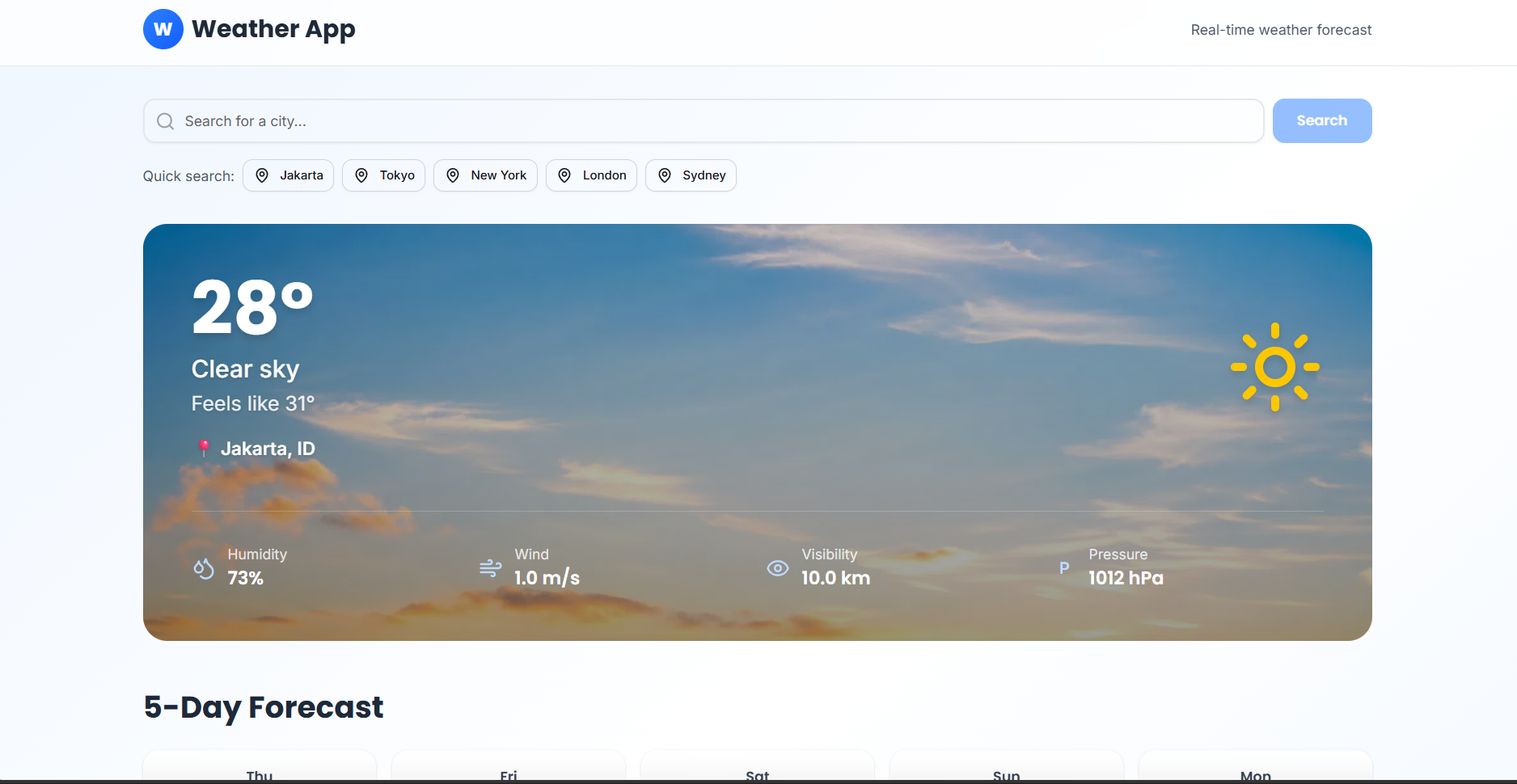 Weather App